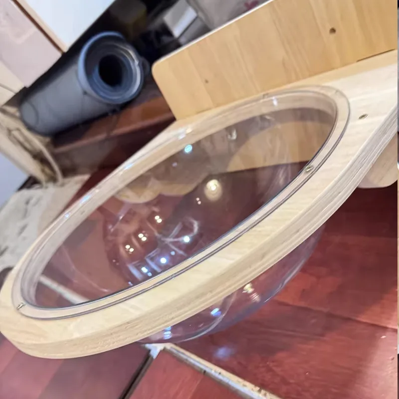 Cama colgante de madera maciza para gatos, camas para gatos, hamaca transparente grande montada en la pared, accesorios para muebles, Catnap, suministros para mascotas - imagen 4