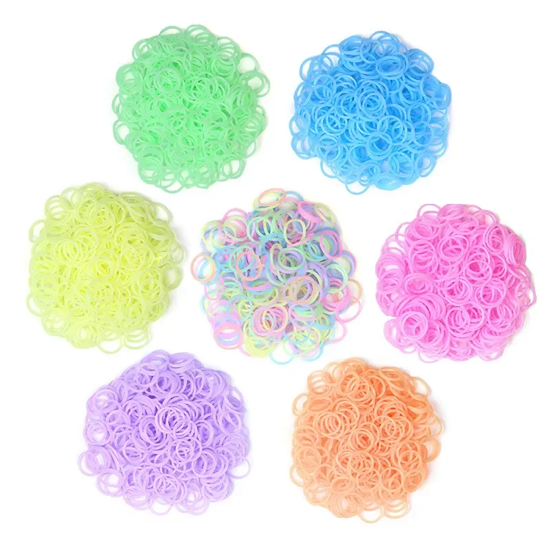 500 Uds. Banda de goma elástica colorida para mascotas, accesorios para el cuidado de perros, producto para el cabello de perro, horquilla, accesorio para el cabello - imagen 2