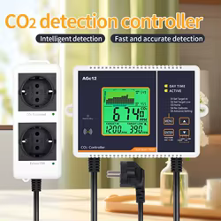 Detector CO2 monitor calidad del aire para hogares con gatos y perros