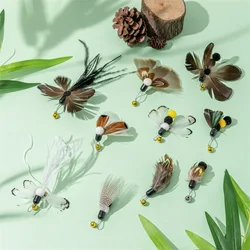 Juguete de plumas con campanita para gatos – repuesto y entrenamiento