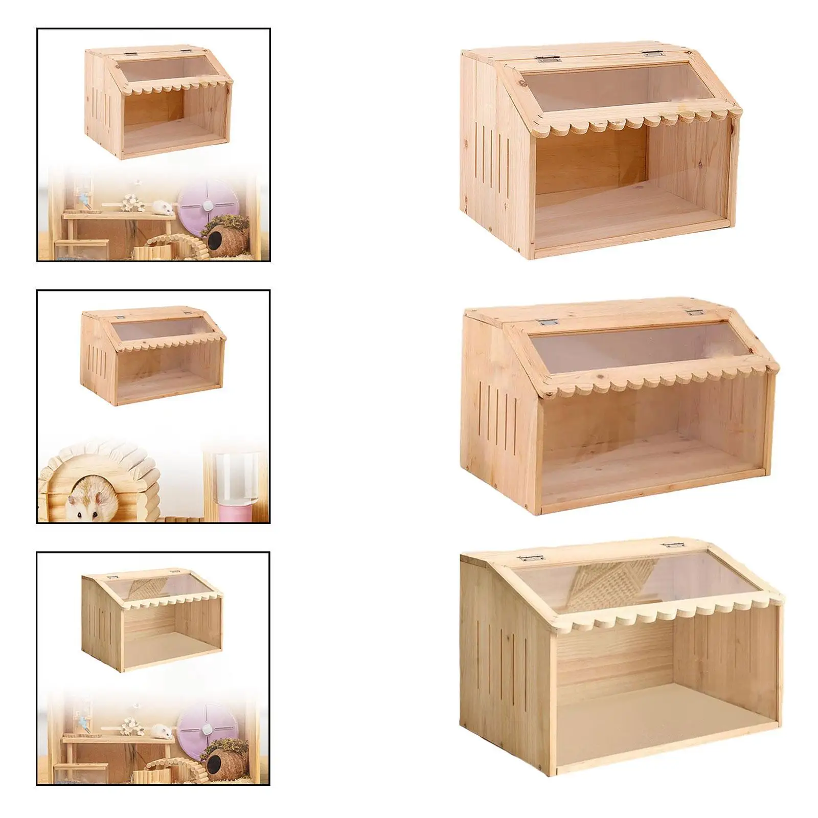 Chick Brooder Box Chicken Coop Quail Coop Breeding Box for Quails Hamsters Chick