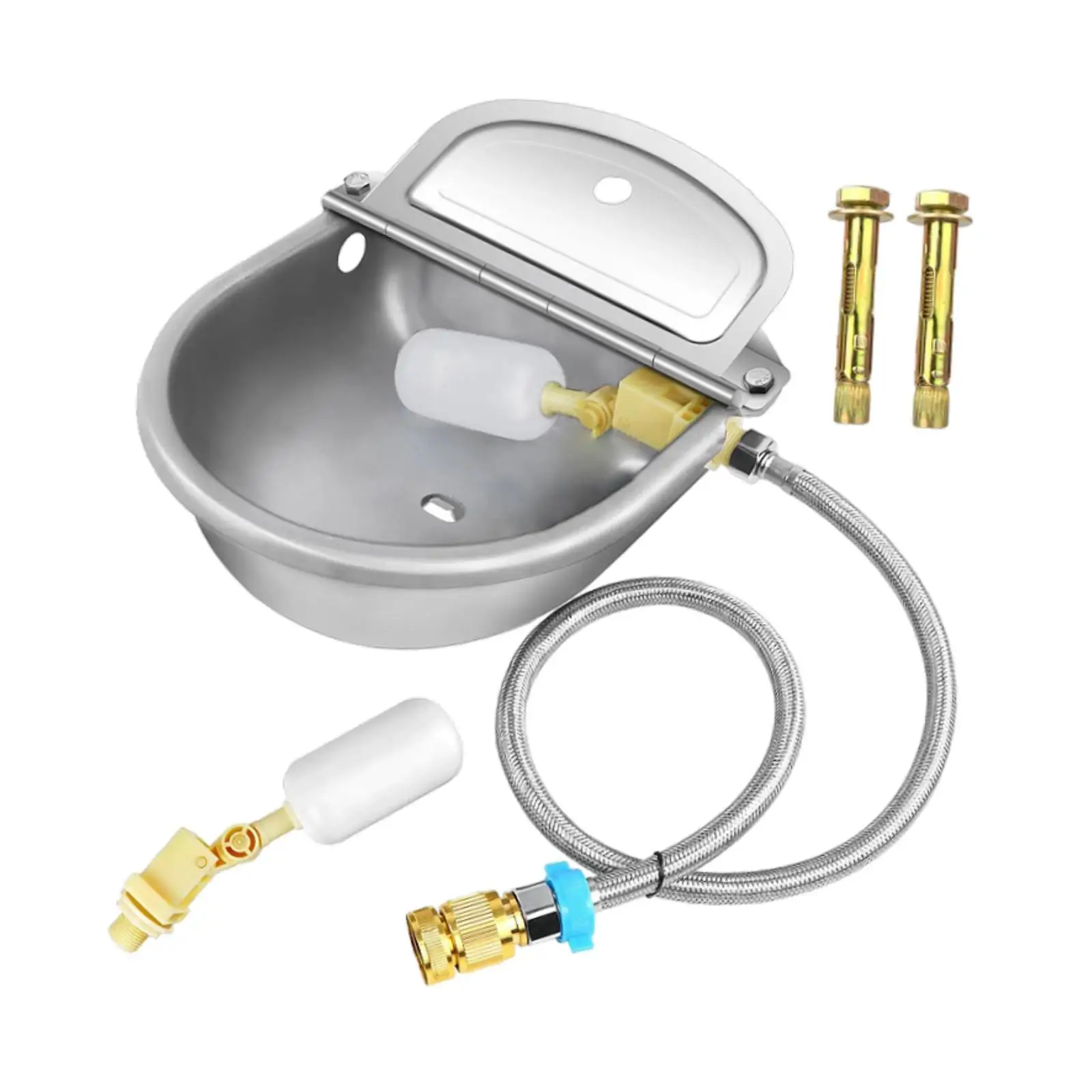 Automatic Livestock Waterer Pet Waterer Dispenser Stainless Steel Accessories for Chicken