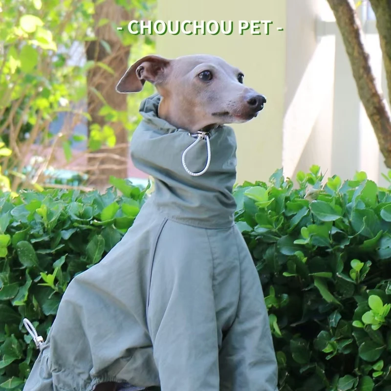 Chubasquero impermeable para Galgo Italiano - Otoño Invierno