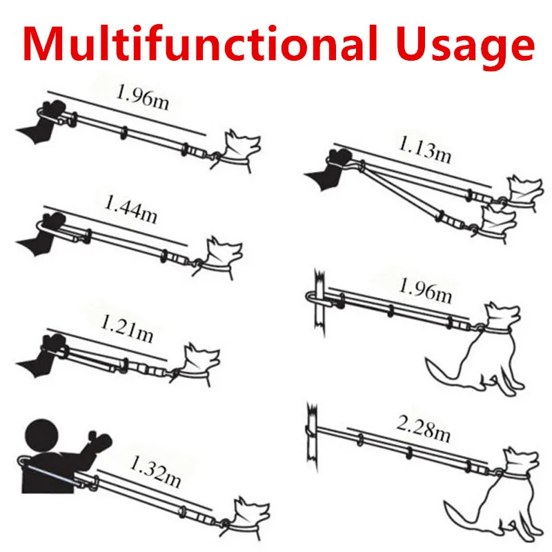 Correa doble manos libres reflectante - imagen 2