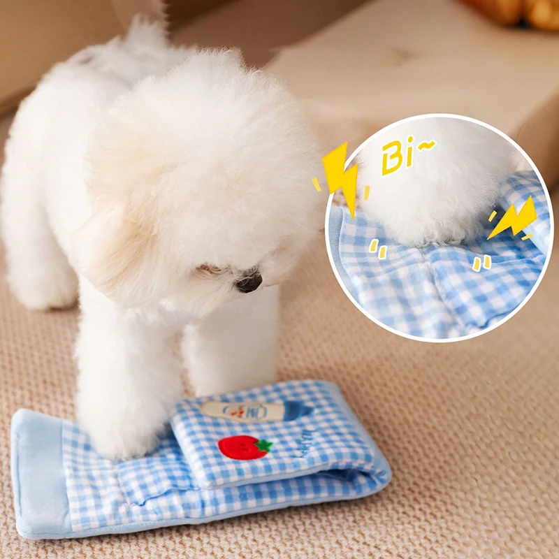 Alfombra felpa interactiva perros pequeños medianos – Comida lenta - imagen 2