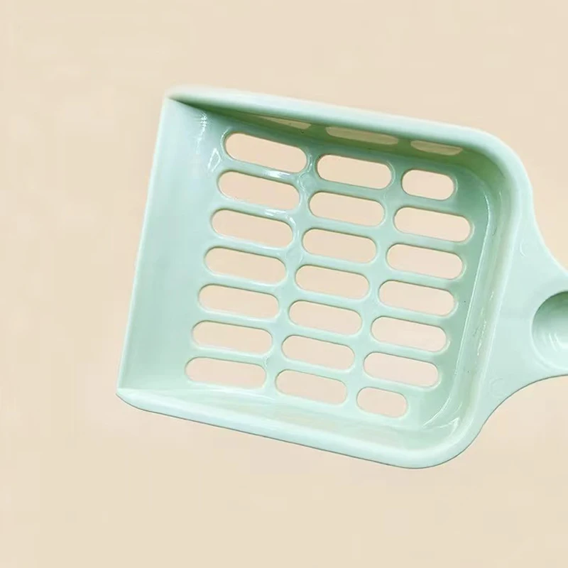 Nueva pala de arena para gatos de rejilla simple a la moda, pala de Agujero fino de gran tamaño, artefacto de arena para gatos, herramienta de limpieza de higiene para gatos