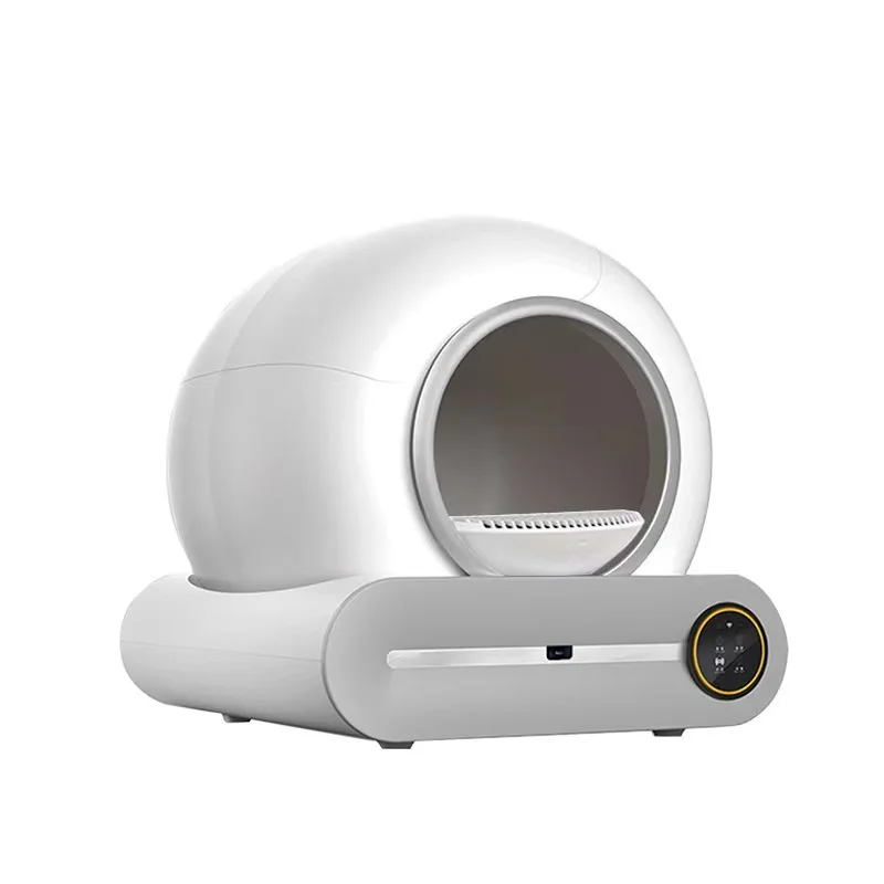 Caja de arena inteligente automática para gatos, 65L, autolimpiante, totalmente cerrada, bandeja de arena para inodoro para gatos grande - imagen 3