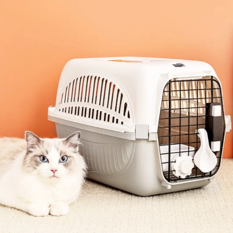 Transportín de viaje ampliado y transpirable para gatos y perros mini - imagen 2
