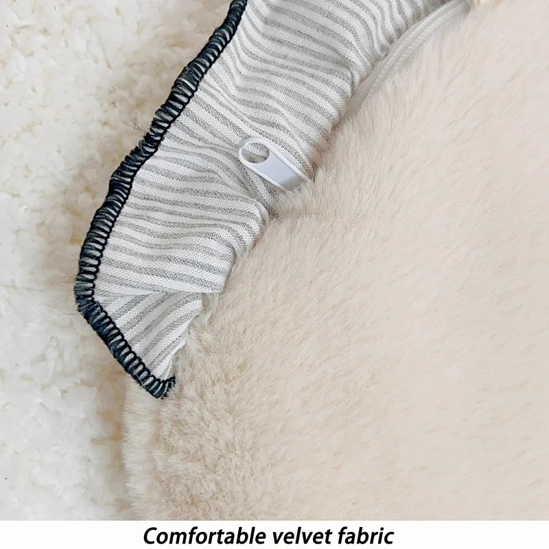 Cómodas almohadillas para borde de cochecito de perro, alfombrilla suave para cochecito de mascotas pequeñas y medianas, toallitas antisuciedad, alfombrilla de algodón Universal para las cuatro estaciones - imagen 5