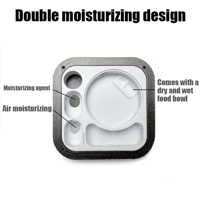 Nuevo Nido trasero serie X1, nido de hormiga impreso en 3D, granja de hormigas, nido de hormigas plano, caja ecológica, caja de alimentación, estación espacial de granja de hormigas - imagen 2