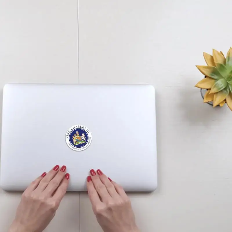 Pegatina de King Charles III, calcomanía de King Charles III, recuerdo de King, Reino Unido, Rey británico, nuevo, pegatina de parachoques para coches y barcos - imagen 5