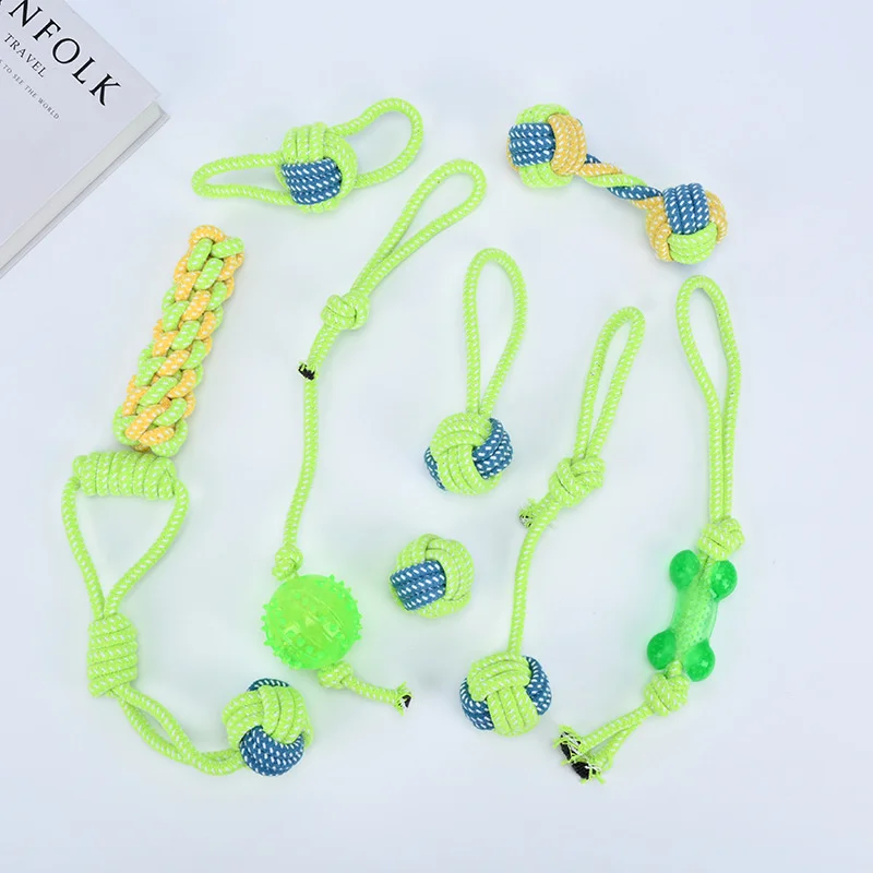 Juguetes interactivos para perros para masticadores agresivos, cuerda de algodón, juguetes grandes indestructibles para mascotas para perros grandes y pequeños, interactivos y duraderos - imagen 2