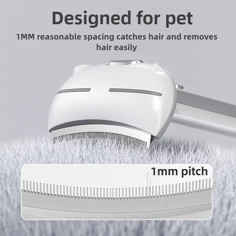 Peines especiales para mascotas, cepillo para quitar el pelo, nudos de apertura, peinar el pelo, muñeca de trapo, peines de acero inoxidable para gatos, herramientas de aseo, suministros para perros - imagen 3