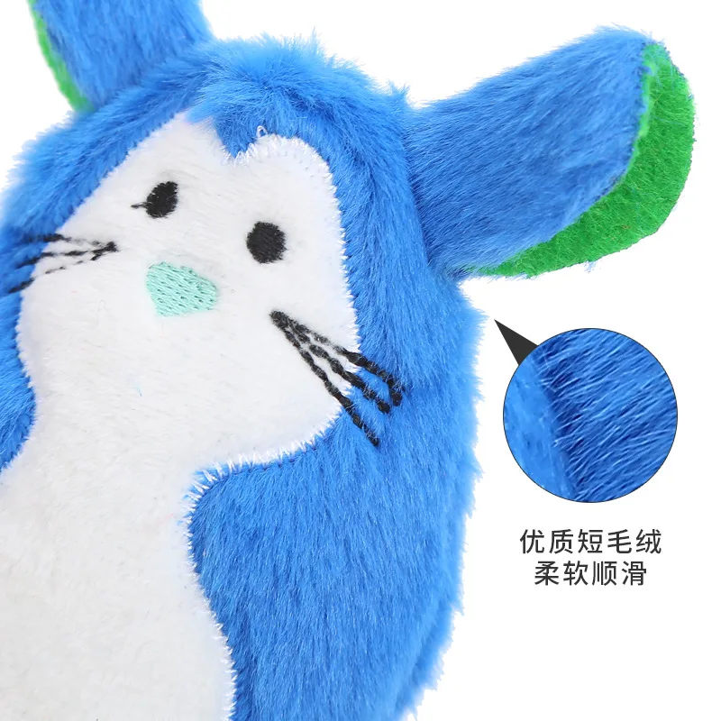 Juguetes bonitos de felpa para mascotas, ratones gorditos resistentes a morder y moler dientes, gatos y lindos Juguetes - imagen 5