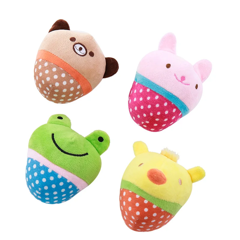 Juguete dental con sonido para perros y gatos – Masticable limpiador - imagen 3