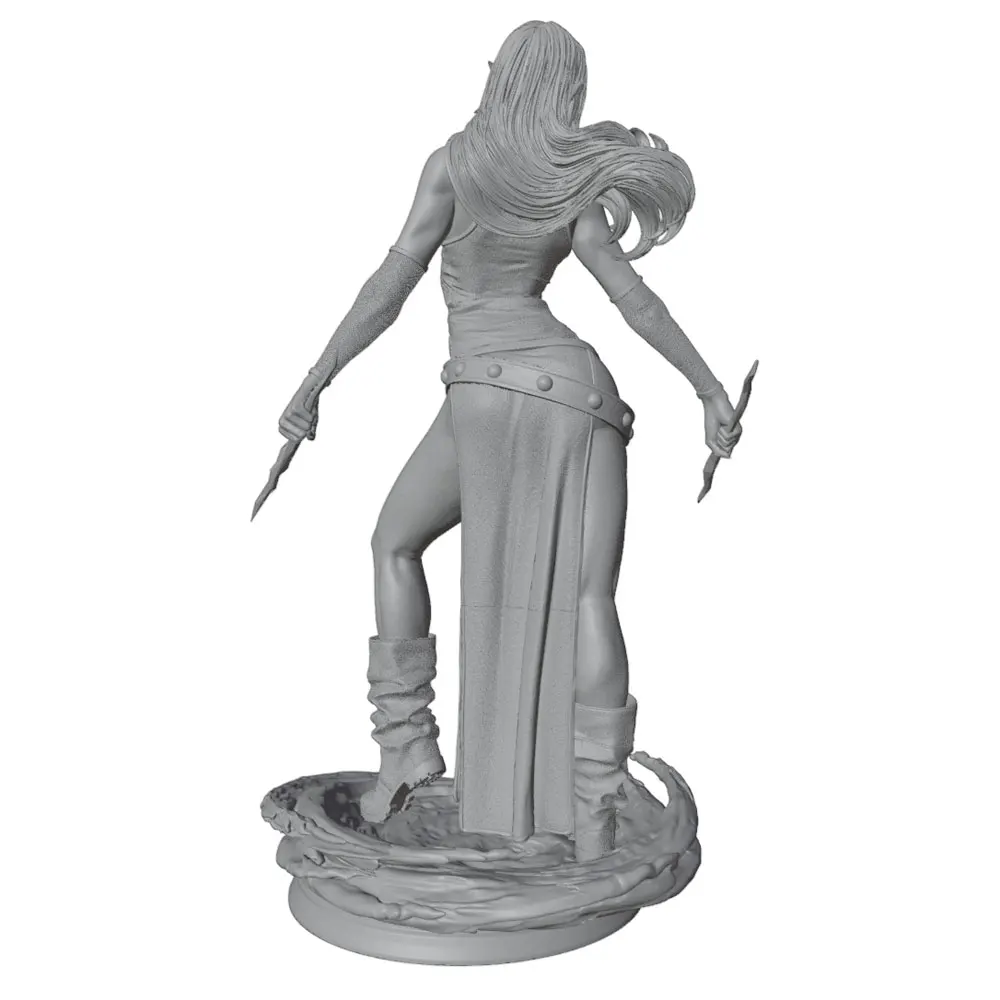 Kit miniaturas resina warrior para pintar y montar – Figuras DIY coleccionable - imagen 2