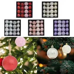 Bolas navideñas decorativas duraderas para interior