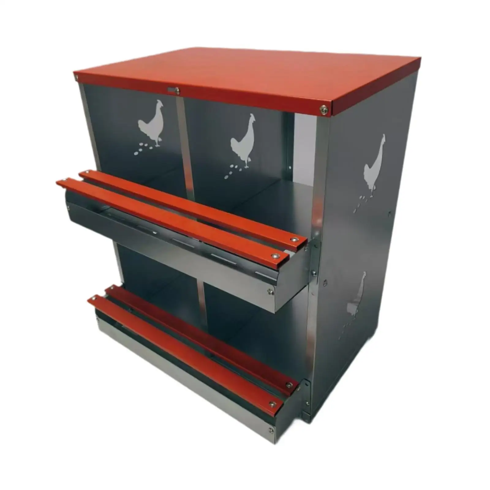 Chicken Laying Box Easy Clean Duck Goose Breeding Box for Chickens Home Farm