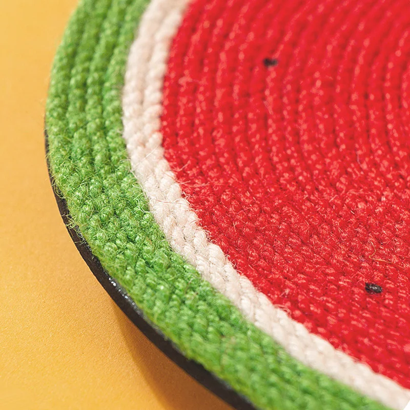 Alfombra rascadora para gatos, alfombrilla de Sisal Natural, suelo Horizontal para gatos, garras de molienda, protección de sofás y muebles - imagen 5