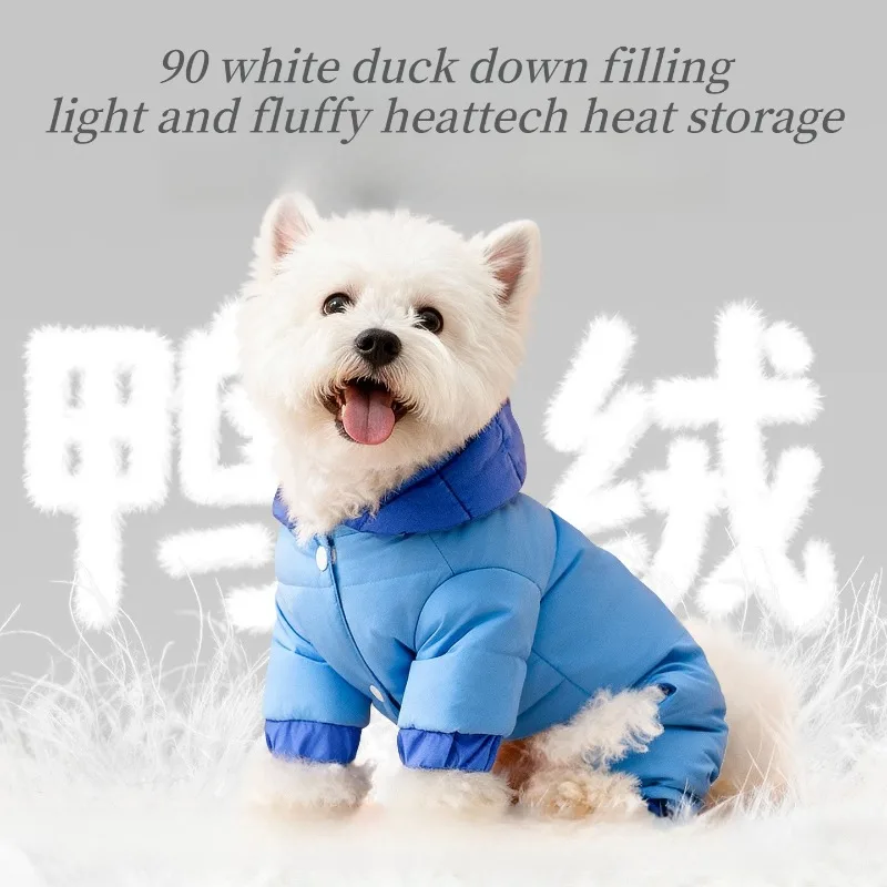 Traje de nieve para perro pequeño – cortavientos cálido senderismo - imagen 2