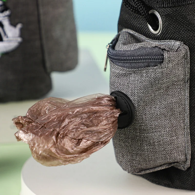 Riñonera portátil para entrenamiento de mascotas, bolsa de cintura para entrenamiento de cachorros, riñonera de recompensa para cachorros al aire libre, contenedor de comida para aperitivos para mascotas, accesorios para perros - imagen 4