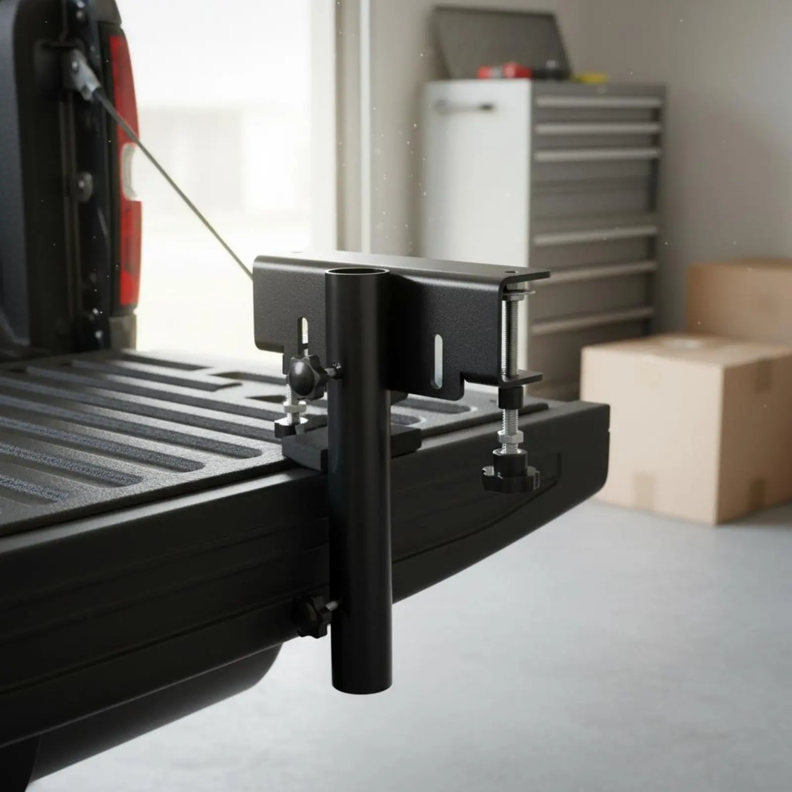Soporte para asta de bandera – Fácil instalar, fijación segura para camioneta - imagen 5