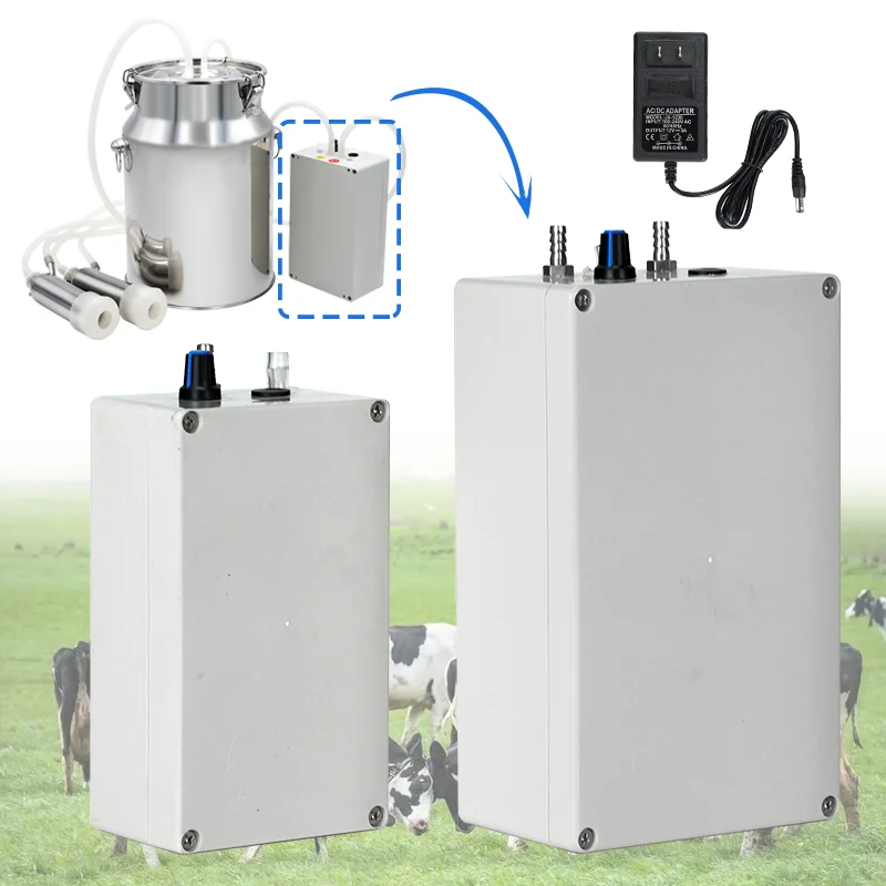 Máquina de ordeño eléctrica pulsante para vacas y cabras en granjas - imagen 5