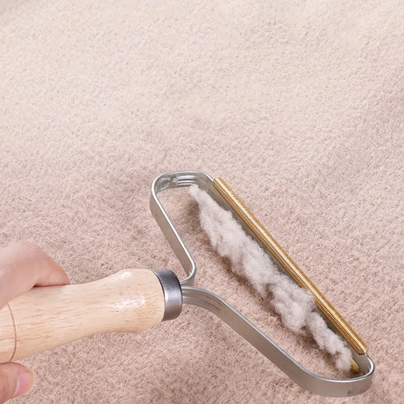 Cepillo de lana para gatos, removedor de pelo para perros, cepillos para el pelo de animales, peine, cepillo para quitar el pelo para perros y gatos, cepillo Manual portátil - imagen 5