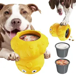 Juguete indestructible perro dispensador golosinas congeladas pulpo