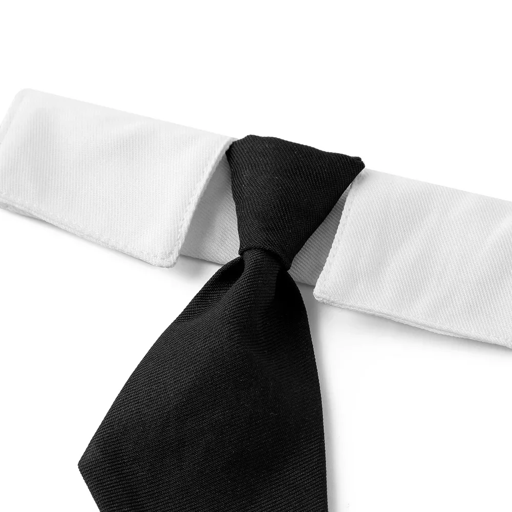 Corbata Formal para perro y gato, pajarita para esmoquin, Collar negro y rojo para perro y gato, accesorios para mascotas, regalos para bodas, vacaciones y fiestas - imagen 3