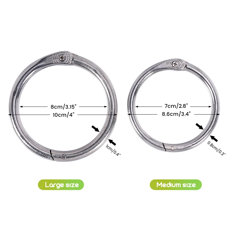 Anillo nasal acero inoxidable para gatos y perros - imagen 2