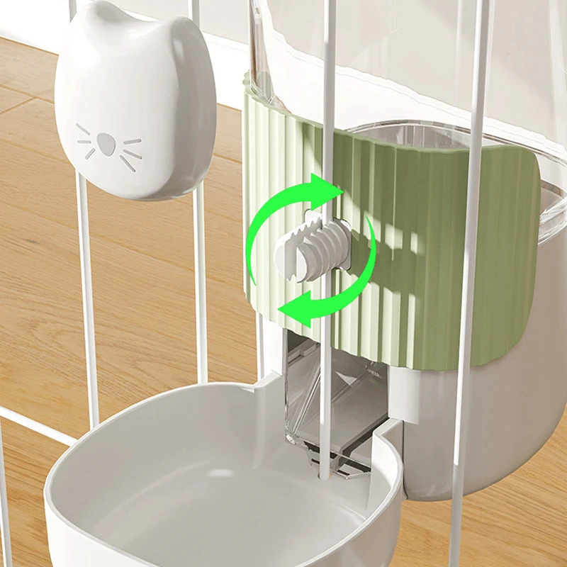 Comedero colgante para gatos, dispensador automático de agua para mascotas, cuenco colgante para cachorros, gatos, Animal PEQUEÑO, suministros para beber - imagen 5