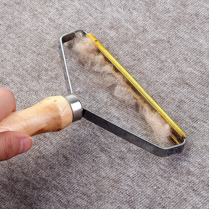 Cepillo de lana para gatos, removedor de pelo para perros, cepillos para el pelo de animales, peine, cepillo para quitar el pelo para perros y gatos, cepillo Manual portátil - imagen 2