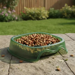 Cuenco de alimentación lenta para mascotas, cuenco de comida antiasfixia para perros y gatos, plato de alimentación antiderrames y antipuñaladas para detener la hinchazón para cachorros y gatitos