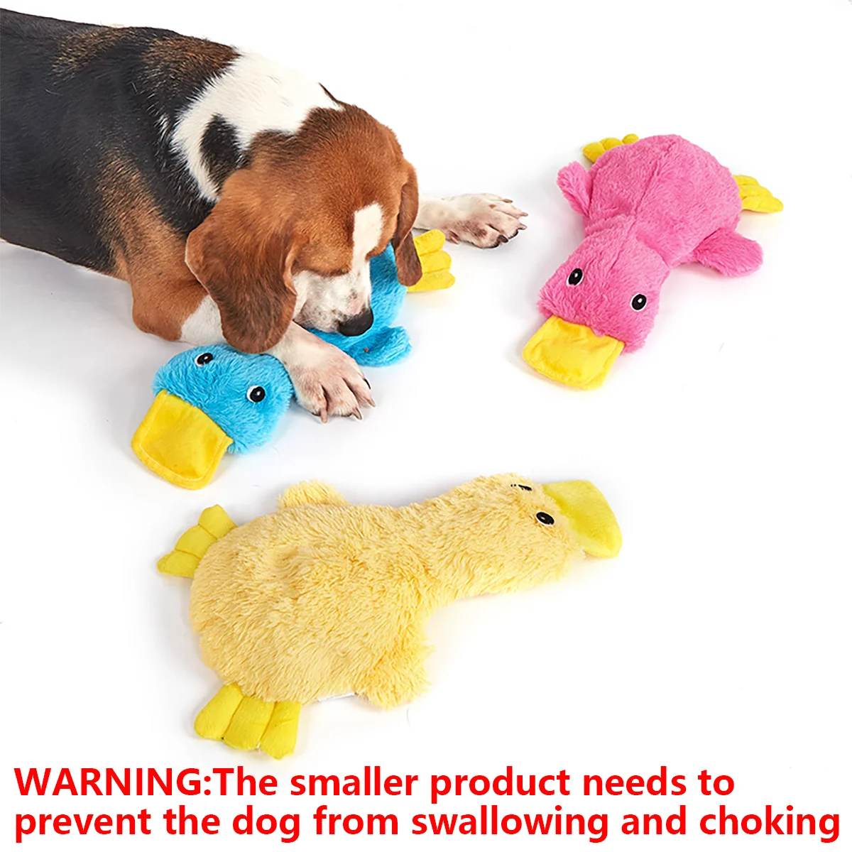 Pato de peluche colorido sin relleno, 1 piezas - imagen 2