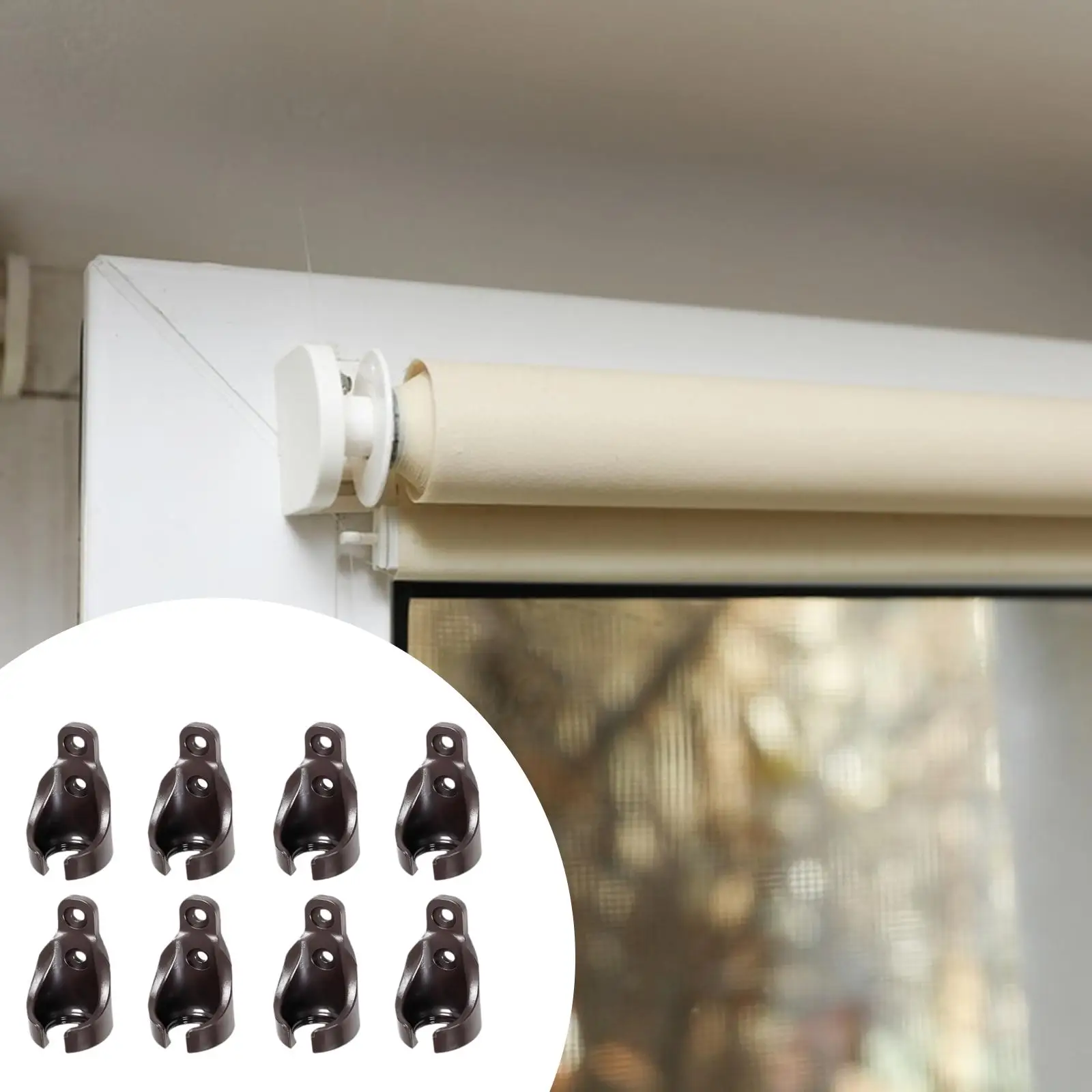 8x Windproof Base,Sturdy Pipe Lanyard Base Plug,Accessories Outdoor Fixing,Hardware