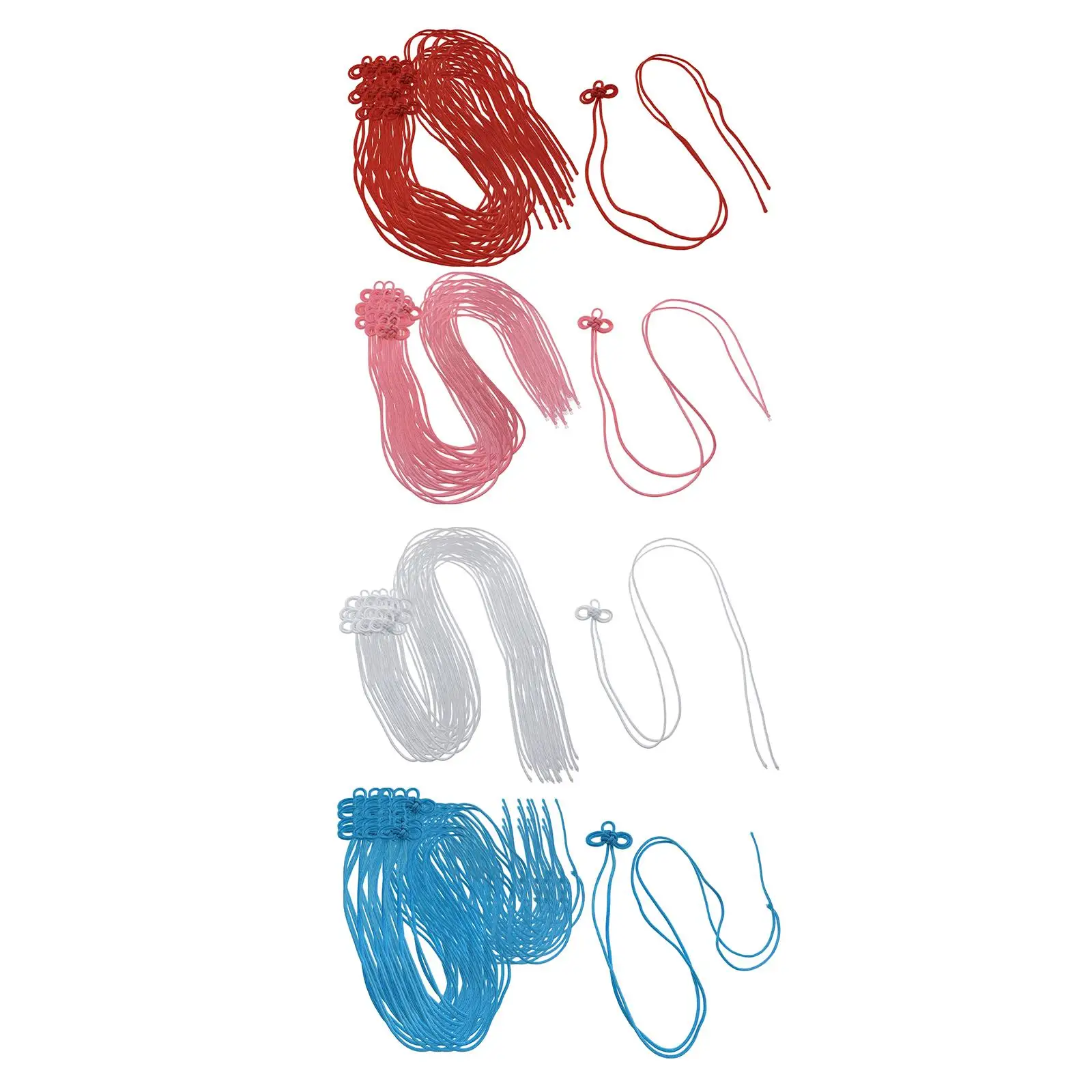 Amuletos japoneses Omamori, nudo de nailon, decoración colgante, cordón de amuleto de la suerte para accesorios de boda Oriental - imagen 2