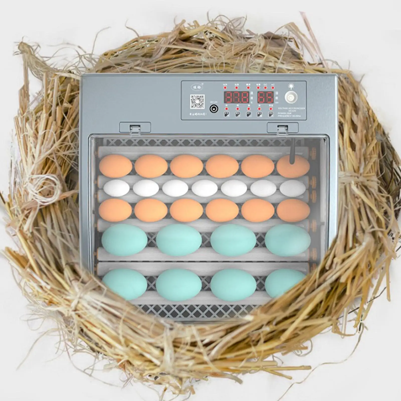 110V Egg Incubator Brooder Bird er for Chicken Coop Turner Farm Equipment Electronic Automatic ery Tool