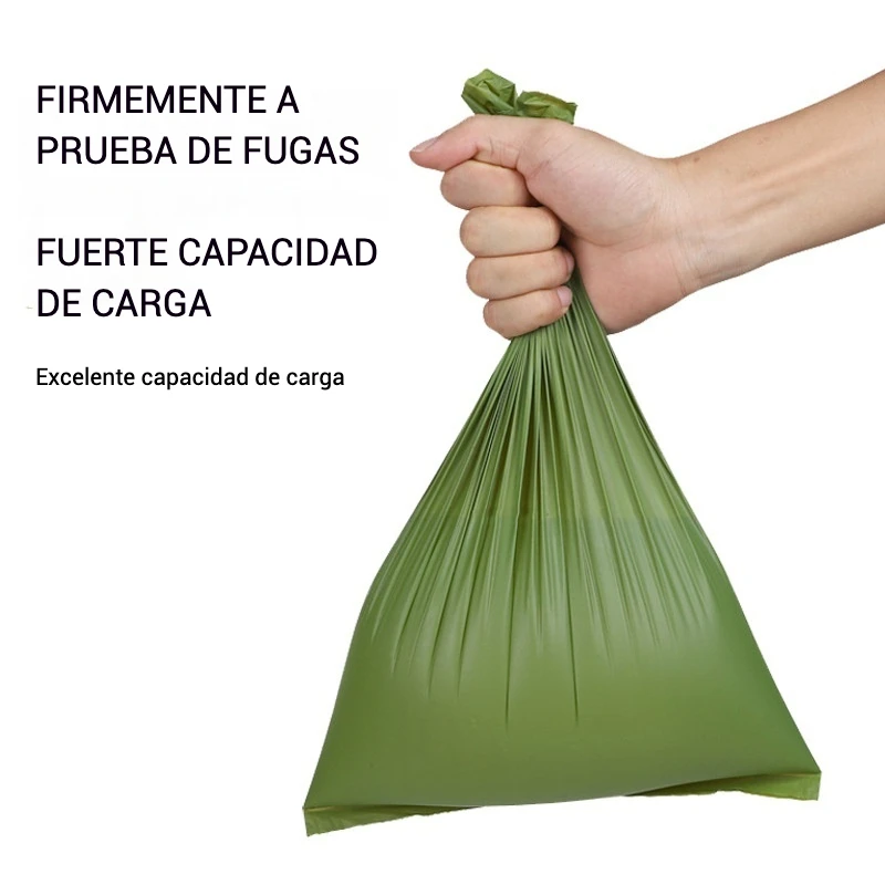 Bolsas biodegradables para excrementos de perros, bolsas para excrementos respetuosas con el medio ambiente, bolsas gruesas para excrementos de perros a prueba de fugas para mascotas al aire libre - imagen 4