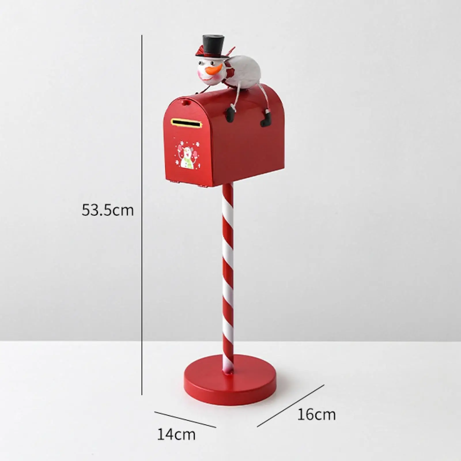 Christmas Mailbox Decoration, Iron Ornament, Housewarming Gift, Christmas