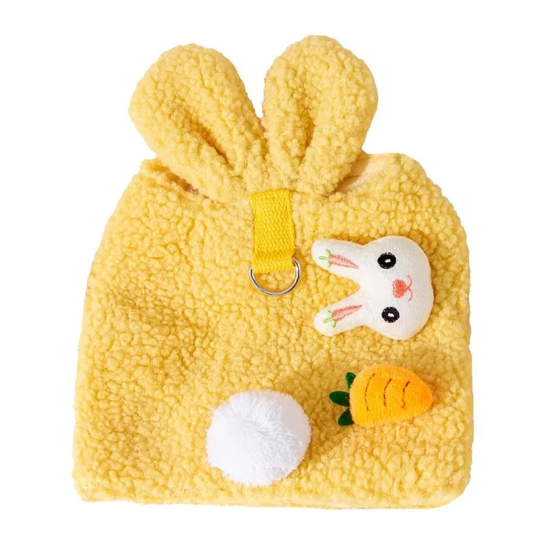 Perro Otoño Invierno oso de peluche conejo de peluche mascota gato chaleco estilo cuerda de tracción perros caminando cuerda perro arnés cachorro perro correa - imagen 5