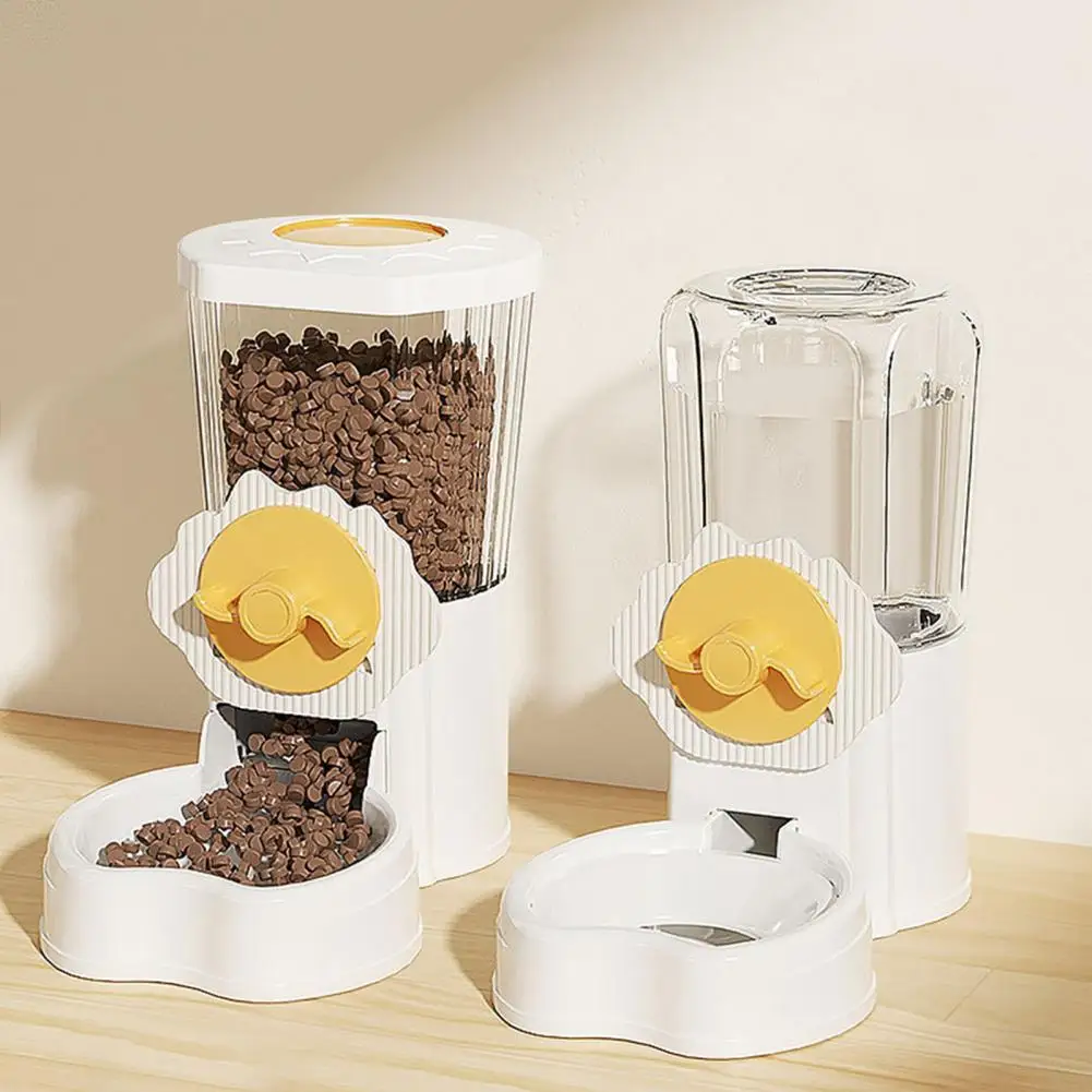 Alimentador de mascotas con hebilla de hilo, alimentador sin olor para uso sin preocupaciones, capacidad colgante, agua para gatos, conejito - imagen 3