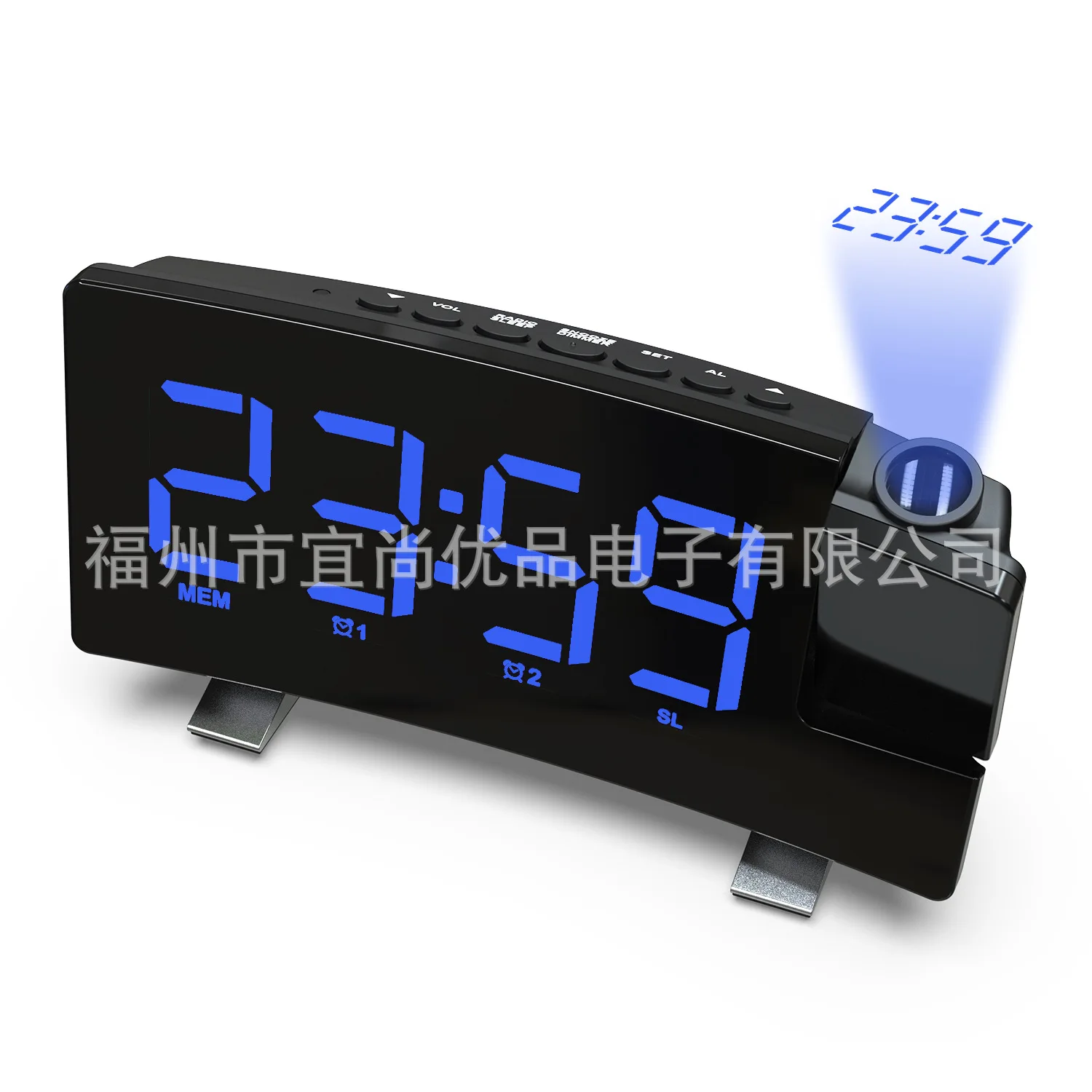 Reloj despertador con proyección para gatos y perros – pantalla LED - imagen 4
