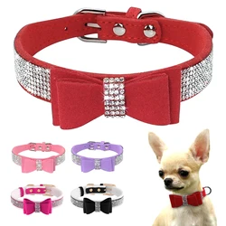 Collar para perros y gatos acolchado con lazo – Suave