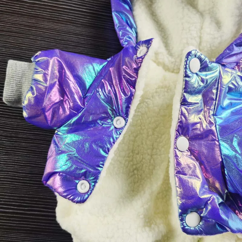 Abrigo de invierno para cachorros, ropa para perros femeninos, chaqueta de nieve, traje de nieve para clima frío, Ideal para razas de perros pequeños y medianos