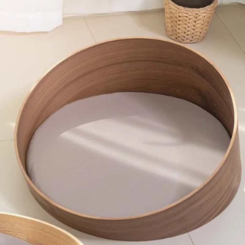 Cama de madera para gatos, camas lavables y extraíbles para gatos, cama para cachorros y gatitos, accesorios para muebles, siesta para gatos, gatitos, suministros para perros pequeños - imagen 3