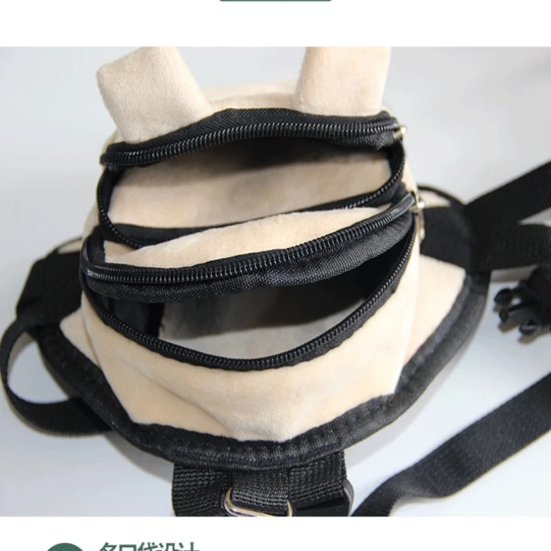 Mochila escolar para Perros pequeños y medianos, bolsa bonita para cachorros de Chihuahua, bolsa de aperitivos para mascotas, accesorios para Perros - imagen 5