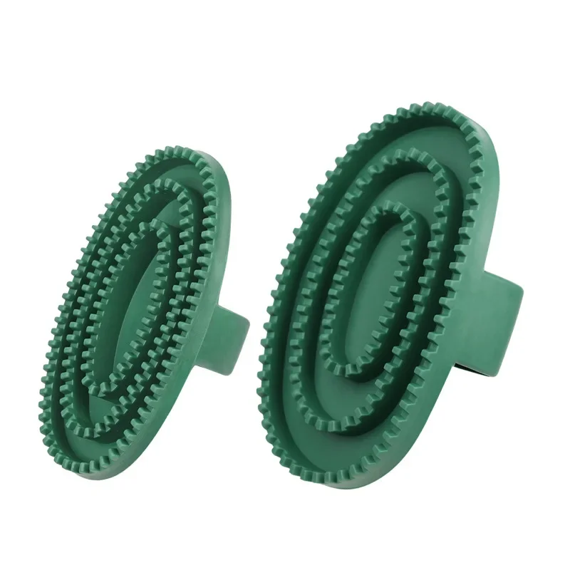 Herramientas de lavado de cachorros a la moda, suministros flexibles para mascotas, cerdas de goma para masaje, peine de Curry, cepillo de baño para perros, peine de masaje para gatos - imagen 5