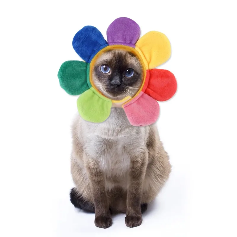 Suministros para mascotas de moda, cubiertas para cabeza de gato, sombreros divertidos para mascotas, adecuado para perros pequeños y gatos, accesorios para mascotas, sombreros para gatos - imagen 5