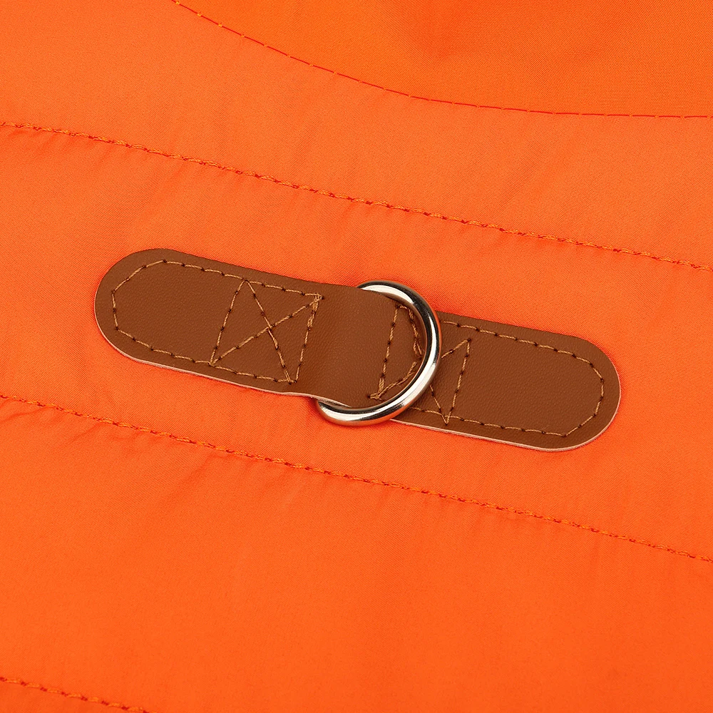 Ropa cálida de invierno para perros, chaqueta a prueba de viento para perros, abrigo con forro de piel, chaleco para cachorros, ropa para perros pequeños y medianos, Chihuahua Pug - imagen 4